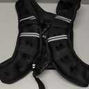 Poudee Weighted Vest, 10LB Weight Vest for Men Women, Body Weight Vests Adjustable with Reflective Stripe for Strength Training, Running, Training Workout, Jogging, Walking - 10LB