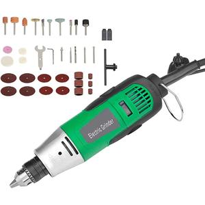 260W Rotary Tool Power Die Electric Multi-function Grinder Carver Set, Stepless Variable Speed Adjustment, 31000RPM, Lightweight