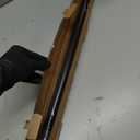 Ivilon Drapery Window Curtain Rod - End Cap Style Design 1 Inch Pole. 28 to 48 Inch Color Black