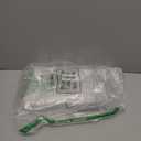 Hoolerry 40 Pcs White Scrub Pads Light Duty Scouring Non Woven Pad Non Scratch Abrasive Hand Multipurpose Scouring Sponge Multi Surface Scrubber Pads for Cleaning Polishing Home(4 x 6 Inch,White)