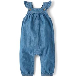 The Children's Place Baby Girls' And Newborn Everyday Summer Rompers, Size 3-6 Months