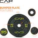CAP Barbell Rubber Olympic Bumper Plate | Multiple Options/Colors