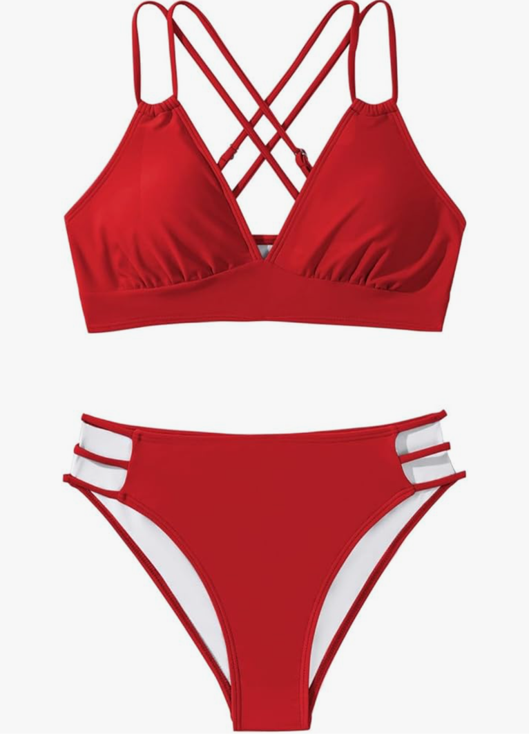 Bikinis Women Plus Size High Waist Hot Bathing Suits Push Up Swimsuits 2 Piece Swimwear Busty Beachwear Thong Bikini XL