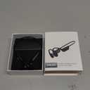 QMHL Swimming Headphones - Bone Conduction Bluetooth 6.0 Open Ear Sports Headset, IP68 Waterproof Built-in MP3 Player 32G Memory, for Running, Cycling (Black)