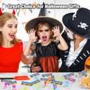 36pcs Halloween Party Favors Sticky Hands, Spider Web Skull Bat Stretchy Sticky Toys For Boys Girls, Birthday Party Supplies, Non Candy Halloween Treats Goodie Bag Stuffers