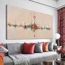 Canvas Wall Art Decor Oversized Wall Art Pictures for Living Room Artwork for Walls Large Abstract Colorful Wall Art Prints Abstract Canvas Art Wall Decor Bedroom Home Aesthetic Decor 29" X 58"