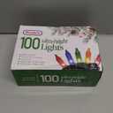 PREXTEX Multicolored Christmas Lights with Green Wire, 60 Feet, 300 Lights, Colorful String Lights Indoor or Outdoor - Incandescent String Lighting for Christmas Tree Decorations for Fences and Patios