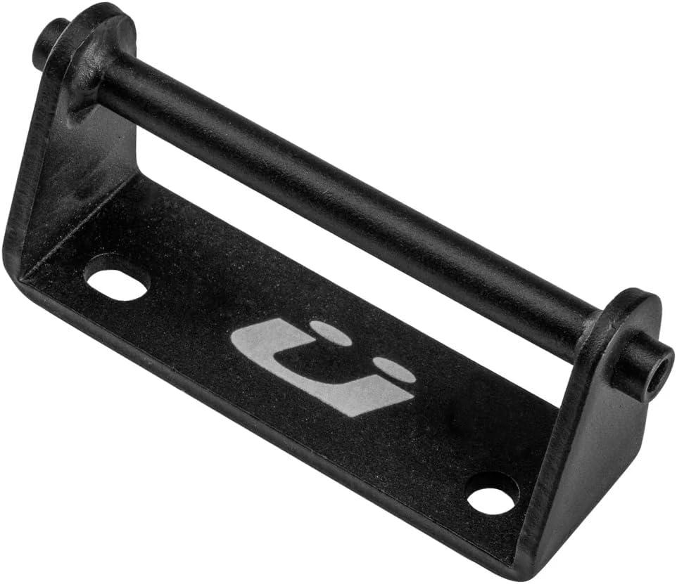 KUAT Dirtbag Bike Storage & Transportation Rack | Durable Steel Compact Direct Bolt-On Secure Bicycle Hauling Mount for Truck Beds Trailers Cargo Carriers | Black, 9mm x 100mm - Skewer