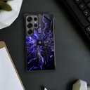 CARLOCA Compatible with Samsung Galaxy S25 Ultra Case,for Girl Fashion Graphic Design Shockproof Anti-Scratch Drop Protection Case for Samsung Galaxy S25 Ultra Purple Chip Technology Cases