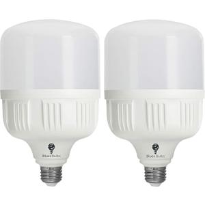2 Pack BlueX 300W Bulb - 350W Bulb Equivalent, 40W LED Corn Light Bulb Cool White 5000K E26 Base 4000 Lumens 300 Watt Light Bulb, High Watt Commercial