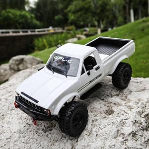 ARRIS WPL C24-1 RC Rock Crawler 4x4 RC Truck Off Road 1/16 RC Crawler, Remote Control Truck Pickup RTR All Terrain RC CAR for AdultsWhite