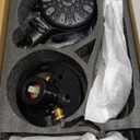 WRISIN Black Shower Faucet Set with Tub Spout (Valve Included), Black Shower Head and Handle Set with Handheld