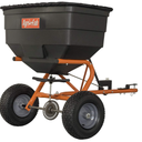 Agri-Fab Tow Behind Broadcast Spreader for Seed, Fertilizer, Salt and Ice Melt, 185 lb Capacity Lawn and Garden Spreader with 12 Ft Spread Width
