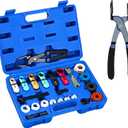 Handor Master Quick Disconnect Tool Kit with Fuel and AC Disconnect Pliers Fuel Line Disconnect Tool Set AC Line Removal Tool Fuel Line Disconnect Tool