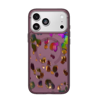 OtterBox iPhone 17 Pro Max Symmetry Series Case for MagSafe with Camera Control - Leopard Shift