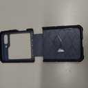 VEGO for Galaxy Z Flip 5 Case, Samsung Z Flip 5 case with Screen Protector & Hinge Protection, 360 Ring Kickstand, Full Body Protective Cover Case for Samsung Flip 5 2023 - Navy Blue