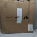 Real Solutions for Real Life 32 in. H x 24 in. W x 24in. D 2-Shelf Kidney Shaped Lazy Susan Cabinet Organizer