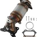 High Flow Front Catalytic Converter Compatible with 2010 2011 Honda CRV CR-V 2.4L l4 Catalytic Convertors High Performance Direct-fit 641415