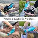 Mitclear Football Boot Cleaner Brush, Footwear Shoes Care Outdoor Cleaning Kit with Bristle & Scraper, Clean Mud & Dirt for Football Rugby Boots, Hiking Walking Running Shoes, Golf Shoes & Wellies