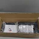 Urhomey plus 2 Pack Expandable Cabinet Shelf Organizer 16-26" L Stackable Kitchen Counter Shelves Rack Stand Sink Riser Countertop Storage Black (Narrow 5.1”D)