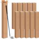 10 Pcs 4x4x48 Inch Tall Corrugated Cardboard Boxes, 4"L x 4"W x 48"H Golf Club Shipping Boxes - Shipping, Moving, Packaging, Mailing, Storage Box for Home or Business