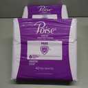 Poise Incontinence & Postpartum Pads for Bladder Leaks, 5 Drop Maximum Absorbency, Long Length, 84 Count