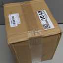 Haidms Gold Door Knobs Interior Privacy, Heavy Duty Square Brushed Gold Interior Door Knobs for Bedroom Bathroom, Brushed Brass Door Knobs (6 Pack)