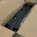 SUNALLY Folding Utility Cart Rolling Crate Handcart Shopping Trolley, Black