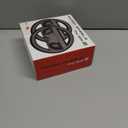 Juylay Steering Wheels for Nintendo Switch 2 JoyCon Controllers, Racing Wheels Accessories for Mario Kart World/8 Deluxe, Family Game Night Essentials (Black, 2-Pack)