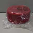 Yungyan Velvet Ribbons with Gold Edge Felt Ribbon Gift Bow Wrapping Ribbon for Handmade, Home Decor, Gift Wrapping, Wreath DIY Crafts, Christmas Tree(4 Inch X 120 Yards,Flocked Red)