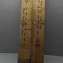 4FT Pre-Lit Artificial Norfolk Pine Christmas Tree  Realistic Potted Tree with 100 LED Lights & 8-Function Battery Box, Pre-Assembled Faux Holiday Dcor for Indoor Use (2)