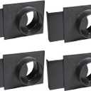 POWERTEC 70108-P4V 4 Inch Blast Gate for Dust Collector, Dust Collection Fittings, 4PK