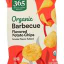 8 x 365 by Whole Foods Market, Organic Barbeque Flavored Potato Chips, 5 Ounce (EXP 10/29/26)
