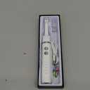 Tooth Polisher, Rechargeable Tooth Whitening Kit for Teeth Cleaning and Whitening, with 3 Tooth Polish Paste and 5 Brush Heads, LED Light, Easy to Use at-Home Personal Dental Care Kit