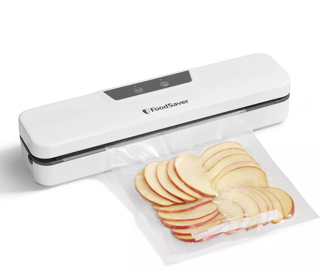 FoodSaver Everyday Vacuum Sealer with Precut Bags: Best Food Vacuum Packer, White, Spot Clean