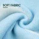 Kuoser XS Dog Sweater for Teacup Puppies | Foldable High Neck Warm Chihuahua on Morning Walks, Snuggly Knit with Easy-On Sleeve Holes, Blue XS (XS (Chest: 11.8'' / 30cm))