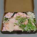 MISSPIN Artificial Flowers DIY Box Set Fake Roses Bouquet Bridal Wedding Flowers Colorful Centerpiece Table Decorations Boho Faux Floral with Stems Arrangements for Cake Home Party Indoor Outdoor (Pink)