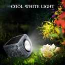 Solar Rock Lights Outdoor 4 Pack, Bright Solar Spotlights Outdoor Waterproof, Wireless LED Rock Lights, Auto On/Off Landscape Spotlights Walkway Solar Lights for Outside Yard Patio Pathway Flowerbed, Medium