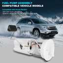 OTO-K Electric Fuel Pump Module Assembly Compatible with Honda CR-V 2007 2008 2009 2010 2011 L4 2.4L,Replaces#E8859M P76428M