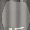 Mayfair Caswell Modern Slow Close Toilet Seat, Durable Plastic, Elongated, White