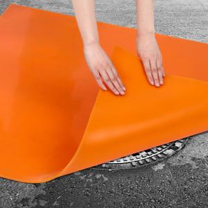 Briwooody 36 Inch Drain Cover Outdoor Storm Drain Seal Protection, Rectangular
