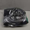 LIFEREVO Kids Fluffy Faux Rabbit Fur Bean Bag Chair Cover (No Filler), Soft Luxury Fuzzy Stuffed Animal Storage Bubble Bean Bag Home Decoration, Comfy Shaggy Furry Beanbag Cover Kids Teens, Black (Small(28"x28"x32"))