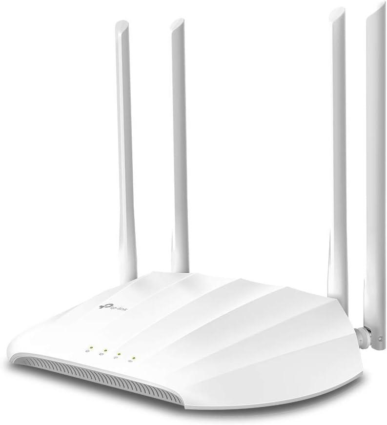 TP-Link AC1200 Wireless Gigabit Access Point - Desktop WiFi Bridge, MU-MIMO & Beamforming, Supports Multi-SSID/Client/Range Extender Mode, 4 Fixed Antennas, Passive PoE Powered (TL-WA1201), Dual-Band