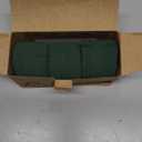 Ribbli Forest Green Chiffon Silk Ribbon, 1.5 Inch x 30 Yard - Handmade, Fringe, Wedding Invitations, Gift Wrapping, Bridal Bouquets, Flower Arrangement