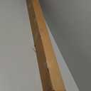 Ivilon Drapery Treatment Window Curtain Rod - Square Design 1 1/8 Rod. 120 to 240 Inch - Black