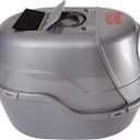 Natures Miracle Hooded Flip Top Litter Box for Cats, With Built-In Odor Control Charcoal Filter