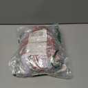 4PCS Christmas Squishy Kit, Squishys Fidget Toys for Kids, Christmas Fufu Squeeze Squishy Pack, Big Squishies Toys for Stocking Stuffers, Adults, Party Favors, Gifts (Cake, Croissant, Waffle, Glove)