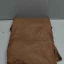 KKJIAF Ruffle Pillow Cases King Size Set of 2, Ruffled Pillow Covers with Envelope Closure, Wrinkle Resistant Ruffled Pillow Shams 20" x 36", Brown