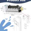 AEQ73130002 AEQ73209904 Ice Maker Assembly Replacement, Compatible with LG and Kenmore Refrigerators, Replaces 3283890,AP5959515,PS11700763,EAP11700763 Etc Ice Maker Assembly (Not Universal)