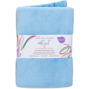 Curly Girl Towel for Women with Curls, Anti-Frizz, Absorbent, Fast Drying, Curly Hair, Microfiber Hair Drying Towel for Curls (Sky Blue) Curly Girl Towel for Women with Curls, Anti-Frizz, Absorbent, Fast Drying, Curly Hair, Microfiber Hair Drying Towel for Curls (Sky Blue)